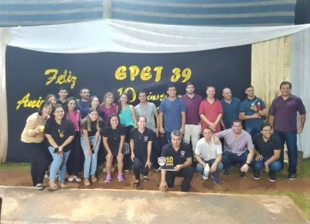 El Soberbio: la Epet 39 celebró su décimo aniversario