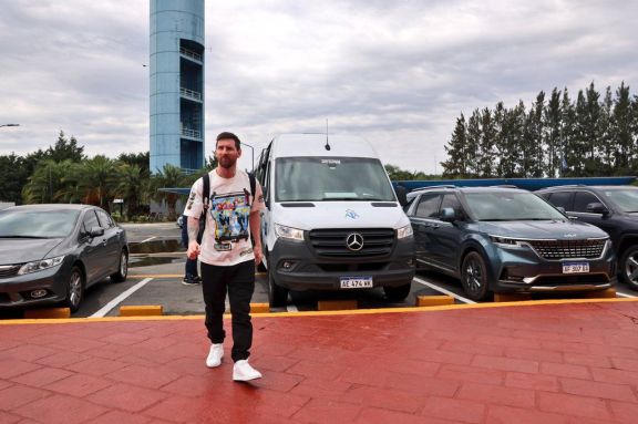 Lionel Messi ya está Argentina para los amistosos de la Selección con Panamá y Curazao