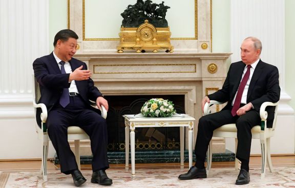 Putin recibió al presidente chino en medio de la guerra
