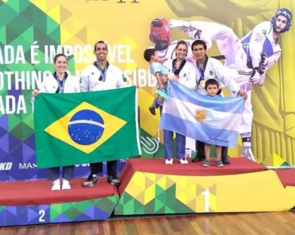 Taekwondo: los santotomeños Yucra y Fabre en lo más alto del podio de la Selección Argentina