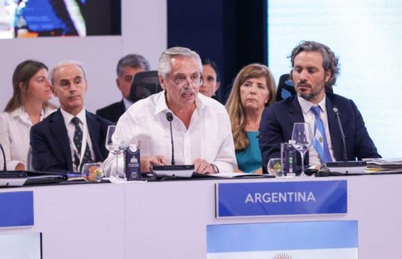 Alberto Fernández pidió un mayor esfuerzo para combatir el cambio climático