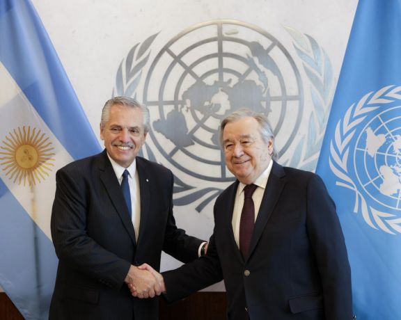 Alberto Fernández le pidió a la ONU reanudar las negociaciones por Malvinas 