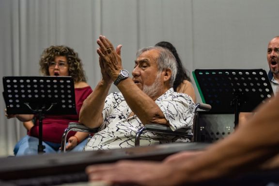 Zamba y un mensaje de paz en Misiones