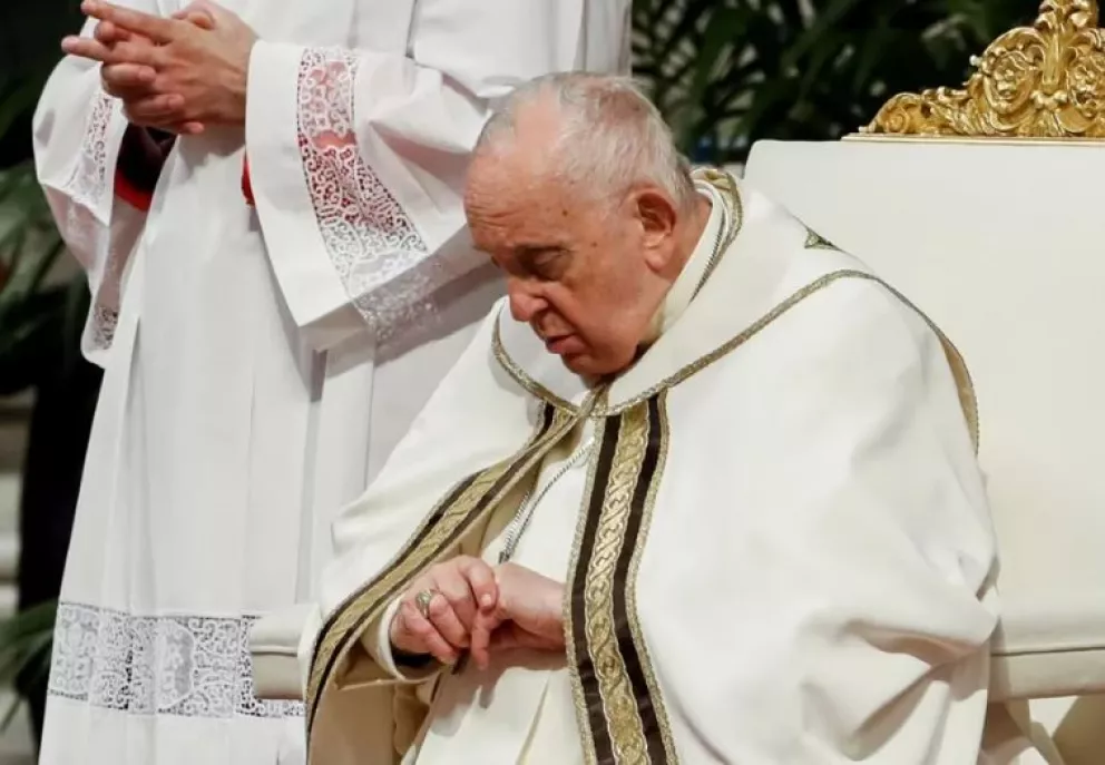 En la Misa Crismal, el papa Francisco pidió a los sacerdotes que eviten las divisiones en la Iglesia