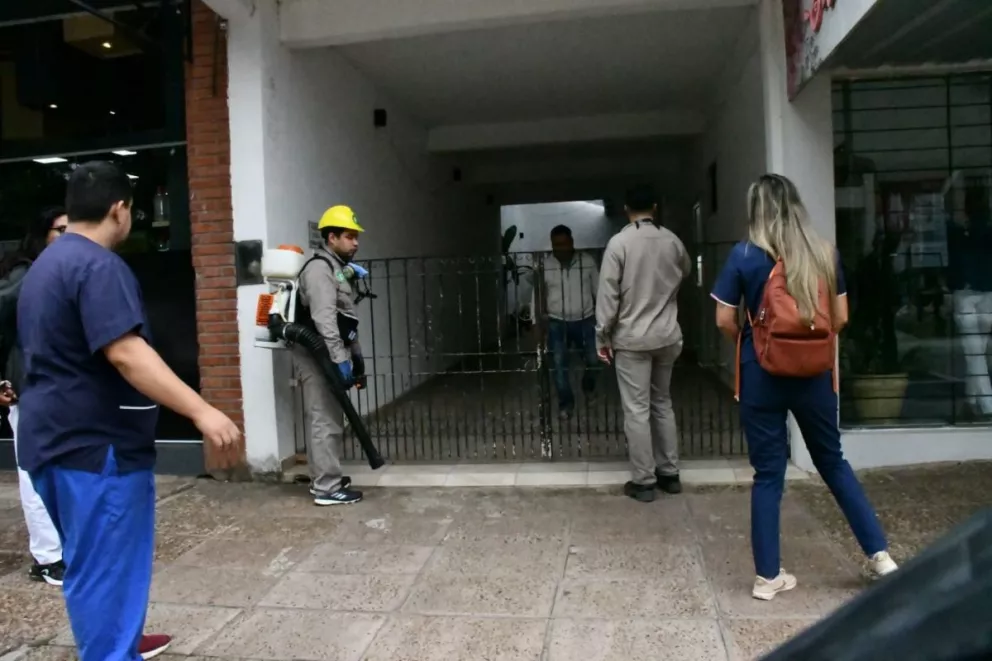 Brote de dengue: siguen los bloqueos en barrios de Ituzaingó