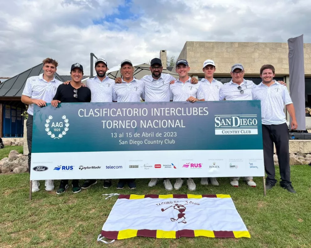 Tacurú ascendió en el Nacional de interclubes de golf