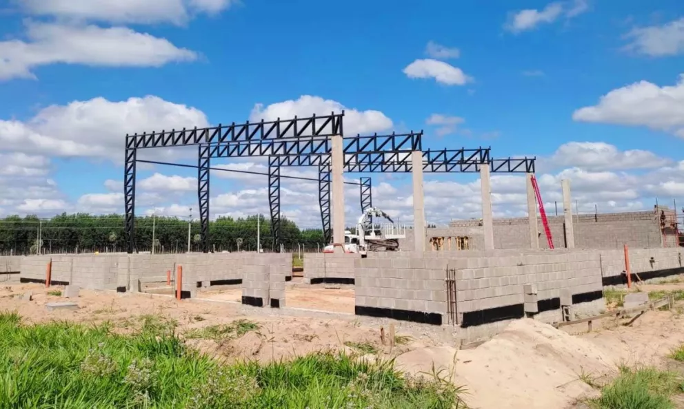 Ituzaingó: avanza la construcción del cuartel de Bomberos Forestales