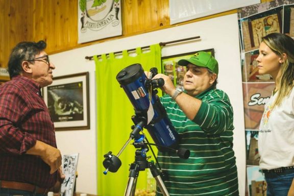 En Puerto Esperanza se conformó el Club de Astronomía