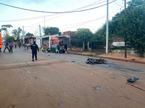 Murió uno de los motociclistas involucrados en el siniestro vial en Puerto Iguazú