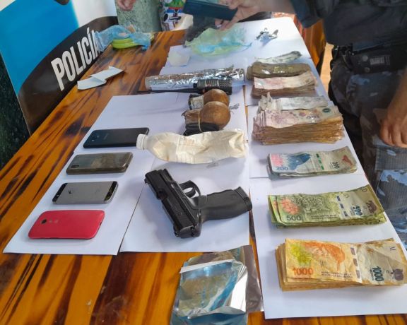  Detectaron búnker narco en Iguazú: incautaron pedra, cocaína y marihuana