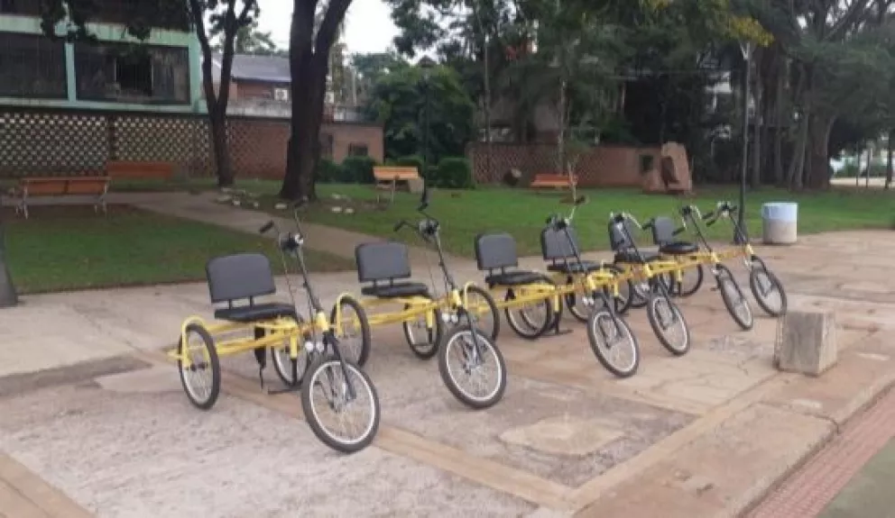Posadas: se incorporaron nuevas bicicletas adaptadas