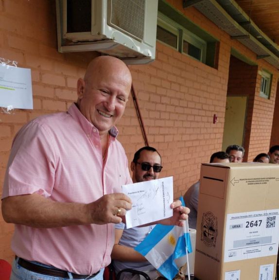 Filippa fue reelecto como intendente de Puerto Iguazú