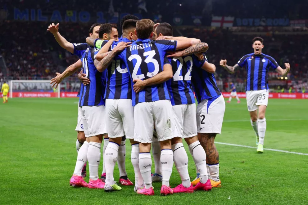 Champions: El Inter de Lautaro se impuso al Milan y está a un paso de la final