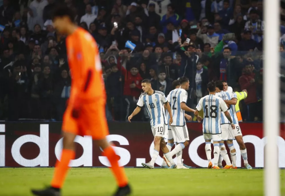  Mundial Sub-20: Argentina le gana a Uzbekistán en su partido debut