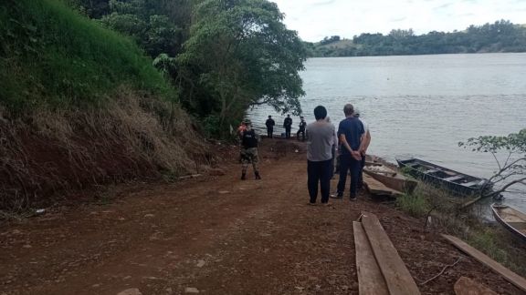 El Soberbio: encontraron el cuerpo del joven desaparecido en las aguas del río Uruguay