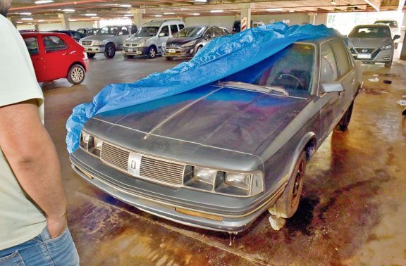El auto de Ramón Ayala, rescatado y en las memorias El auto de Ramón Ayala, rescatado y en las memorias