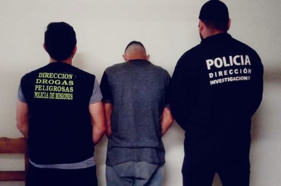 Capturaron en Posadas a un hombre acusado por 12 robos y venta de drogas