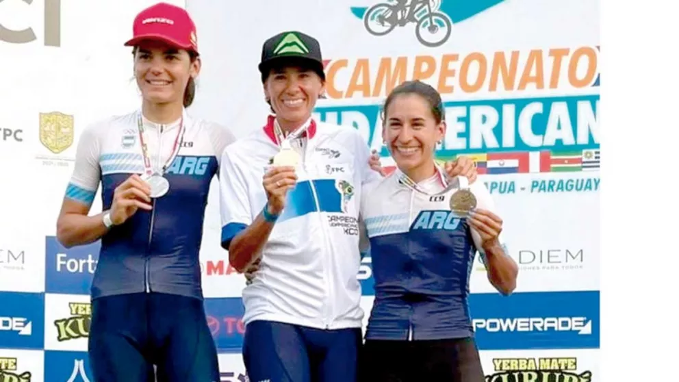 Agustina Quirós sumó su segundo bronce en el Sudamericano de Ciclismo de Montaña
