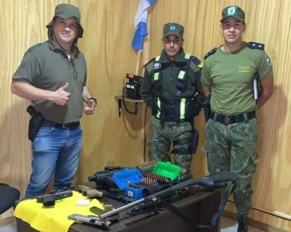 Desmantelaron un polígono de tiro y coto de caza en el Iberá