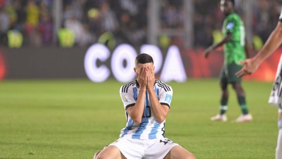 Final del sueño para la Selección Argentina Sub 20: cayó 2 a 0 ante Nigeria y quedó eliminada 