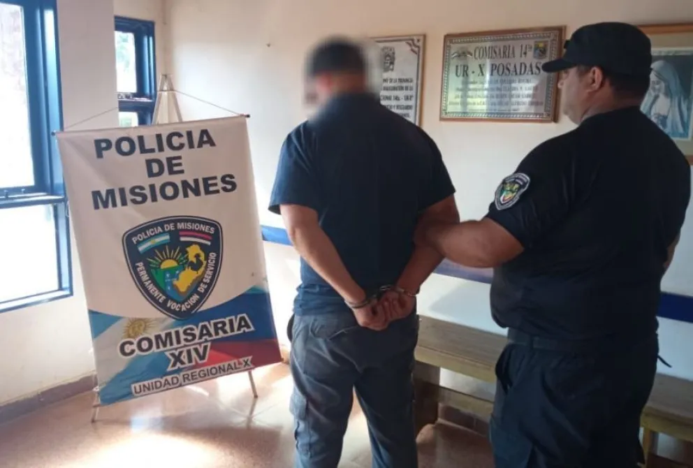 Garupá: fingió que estuvo preso en una comisaría para no ir a trabajar y terminó detenido
