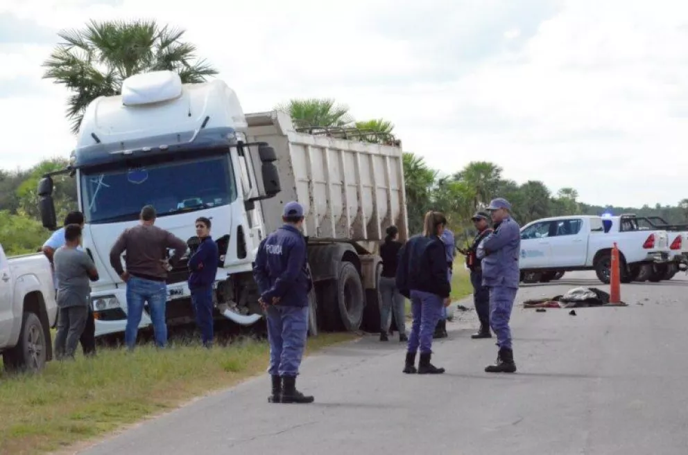 Femicidio en Chaco: asesinó a su expareja y se mató chocando contra un camión 