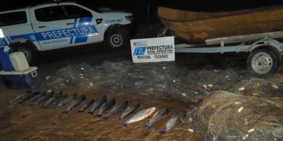 Ituzaingó: Prefectura aprehendió a paraguayo que pescaba de manera ilegal
