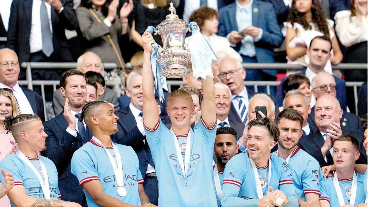 El City ganó el clásico ante el United y se consagró campeón de la FA Cup