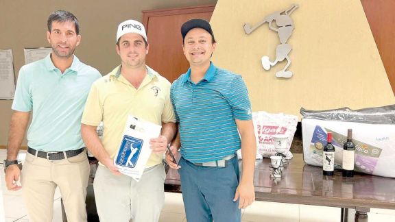 Golf: De Giácomi se llevó la 1ª del ‘Gran Premio Mensual’