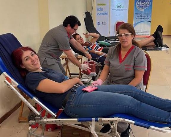 Más de 100 personas donaron sangre en Puerto Iguazú