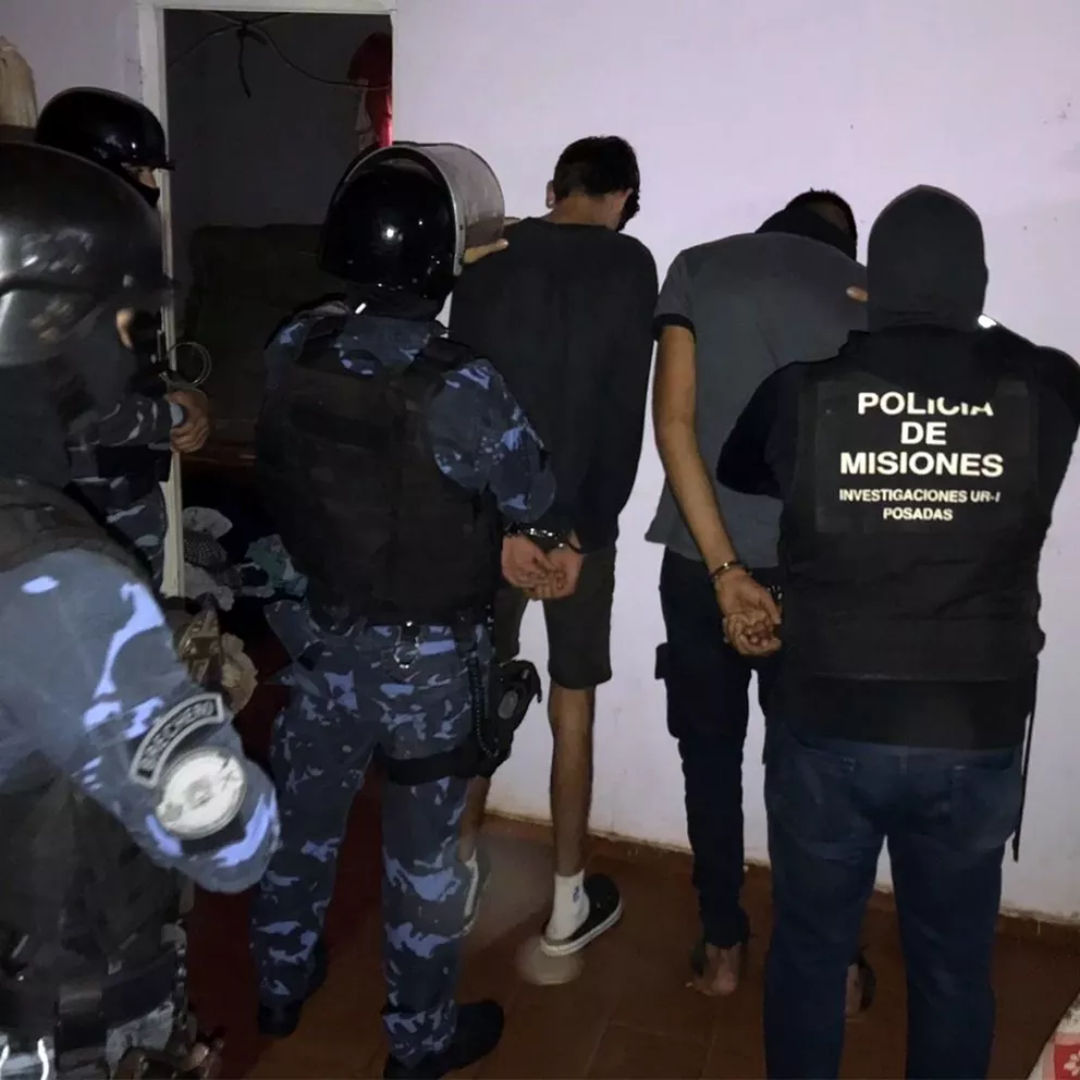 Tres detenidos por el robo en una vivienda en Posadas 
