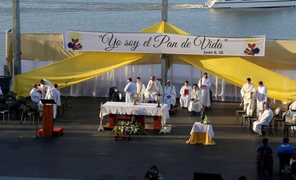 El sábado se celebra Corpus Christi en el anfiteatro posadeño