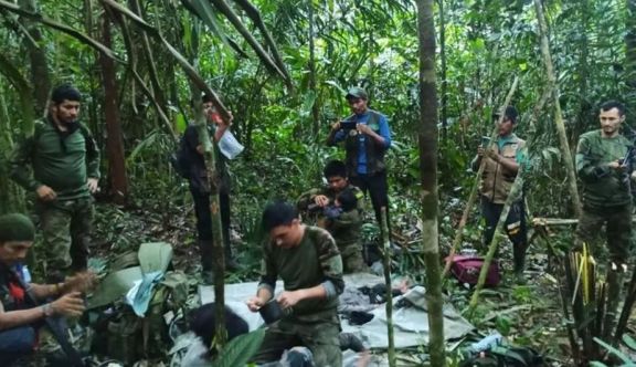 Encontraron con vida a los cuatro nenes que cayeron hace 40 días en una selva de Colombia