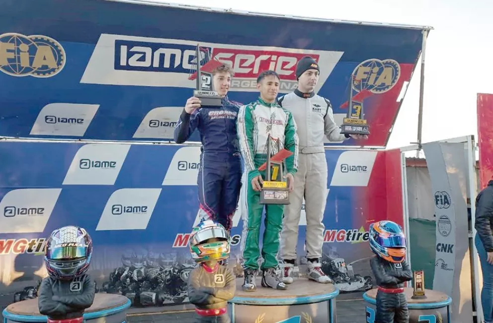 Karting: Grimaldi ganó la 4ª fecha de la Iame Argentina