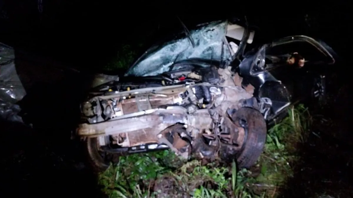 Colisión frontal sobre ruta provincial 13 dejó tres heridos 