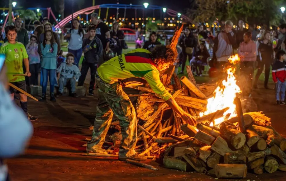 Lo que dejó la increíble noche de San Juan que se celebró en Posadas